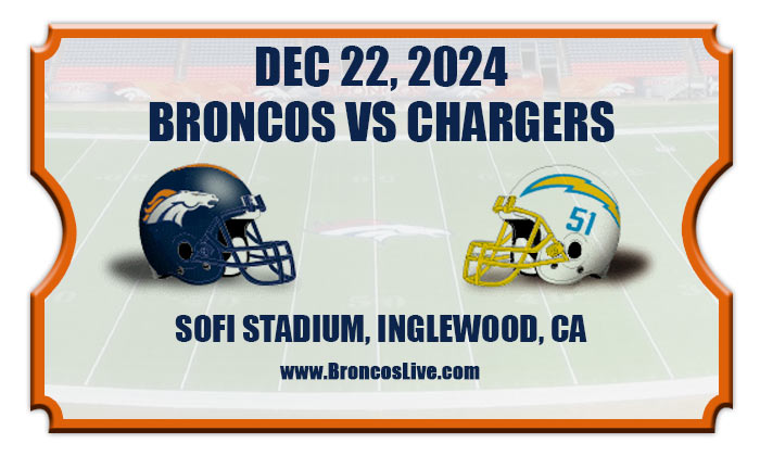 2024 Broncos Vs Chargers2