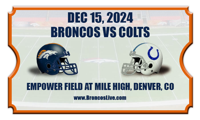 2024 Broncos Vs Colts2