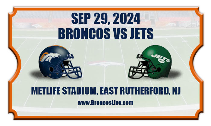 2024 Broncos Vs Jets