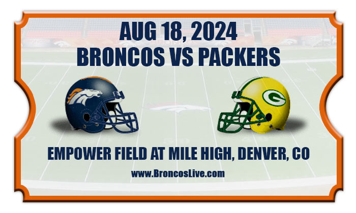 2024 Broncos Vs Packers