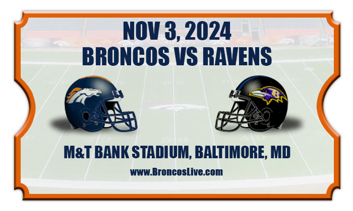 2024 Broncos Vs Ravens