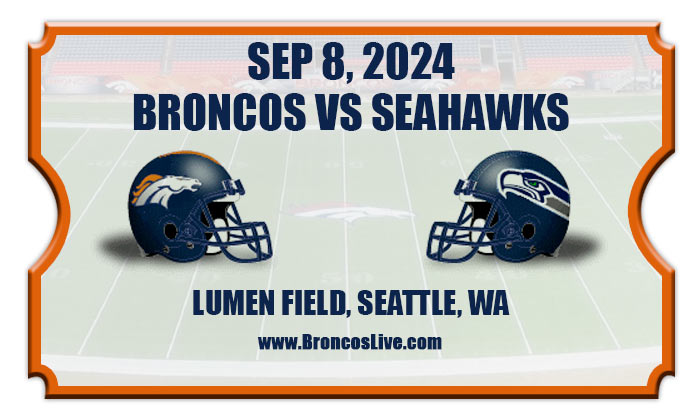 2024 Broncos Vs Seahawks