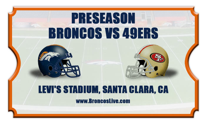 2025 Broncos Vs 49ers