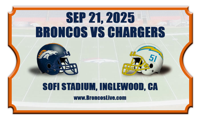 2025 Broncos Vs Chargers