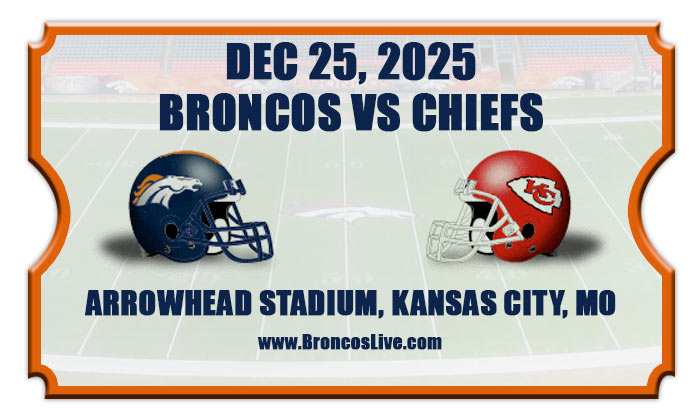 2025 Broncos Vs Chiefs2