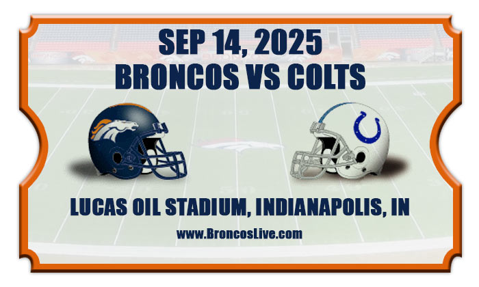 2025 Broncos Vs Colts