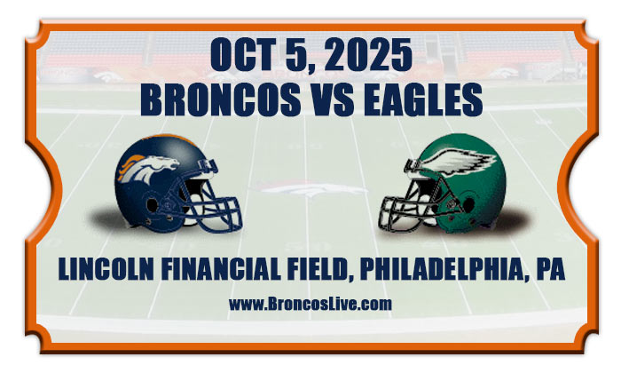 2025 Broncos Vs Eagles