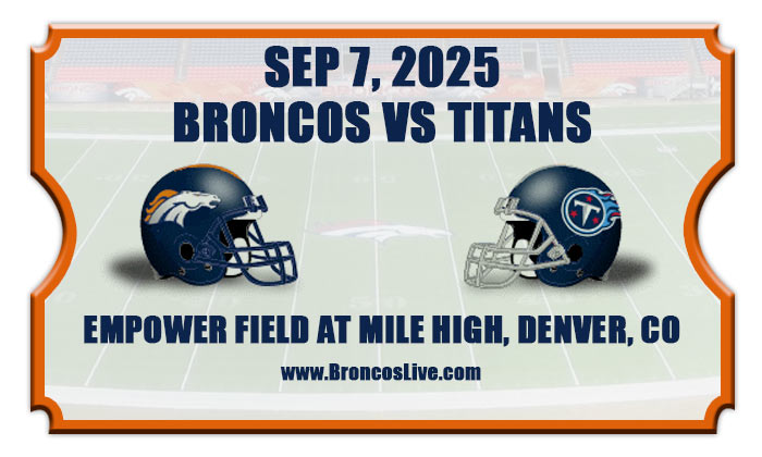 2025 Broncos Vs Titans